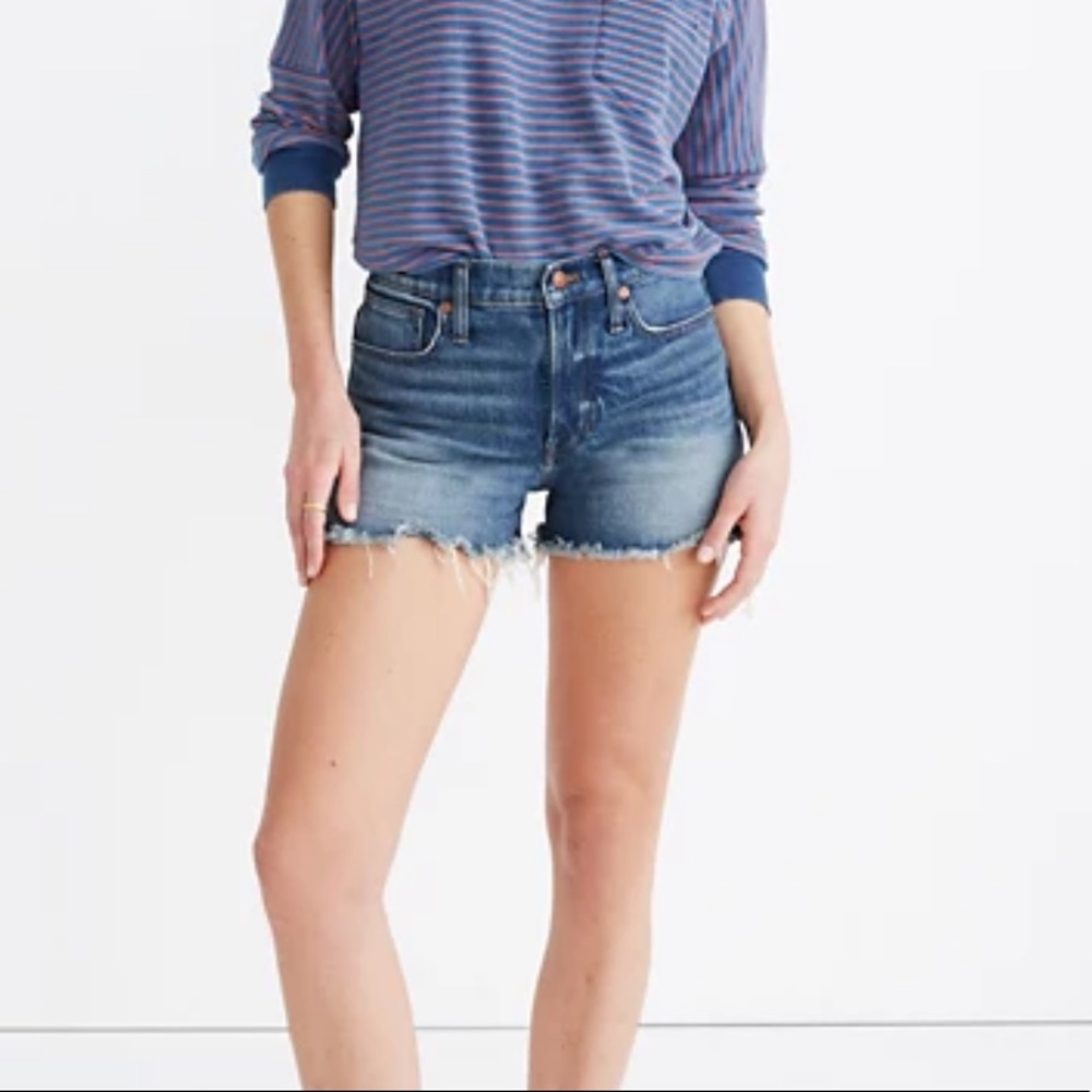Madewell denim shorts